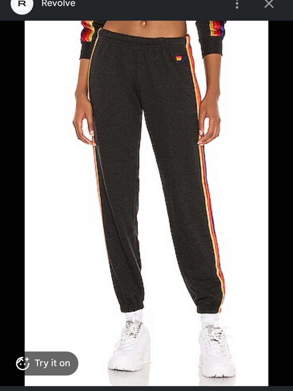 Aviator Nation classic velvet stripes pants
